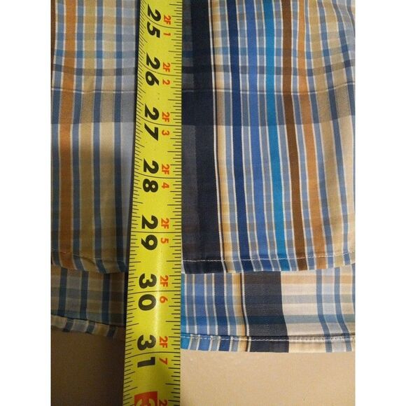 Bullock And Jones Mens Striped Button‎ Down Long Sleeve Shirt Size M - Picture 11 of 11